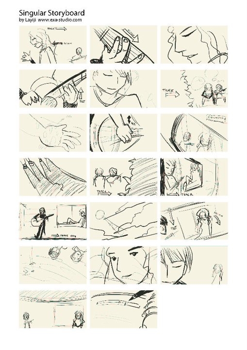 singular storyboard 2 by exa studion